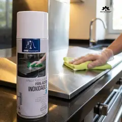 GENERICO - Limpiador y Abrillantador para Acero Inox 400ml ONE KLEENERS