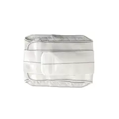 SALUX - FAJA LUMBAR ELASTICA CREMA CON IMANES TALLA L