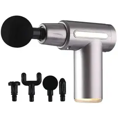 SUPER - MASAJEADOR MUSCULAR MASSAGE GUN PROFESIONAL 30 VELOCIDADES USB-C