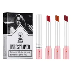 GENERICO - Set Pinta Labios Diseño Elegante Colores Mate Resistente al Agua