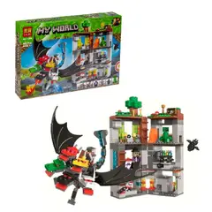 GENERICO - Nuevo Juego Armable Lary My World Dragon 580PCS