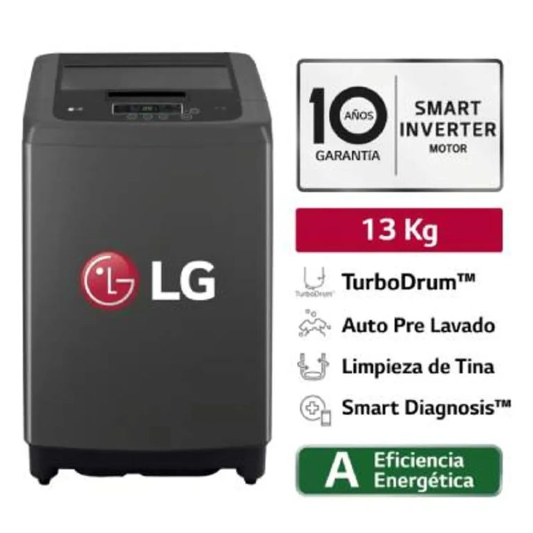 Lavadora 13Kg Carga Superior WT13BVTB Negro