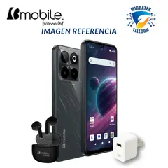 BMOBILE - SMARTPHONE ORBIT MAX 4G 128 GB 6.75" 108 MP - DUAL SIM - NEGRO