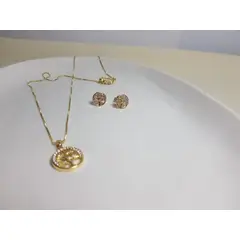 GENERICO - JUEGO DE COLLAR Y ARETES