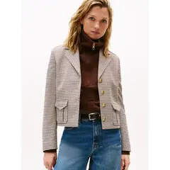 TOMMY HILFIGER - SACO PATTERNED MILITARY LADY JACKET TH