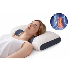 GENERICO - Almohada Cervical Ergonómica para Dormir