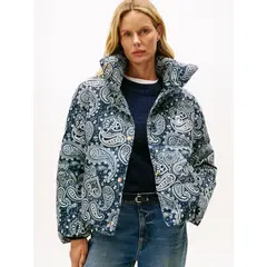TOMMY HILFIGER - CASACA AOP MW DOWN REG JACKET TH
