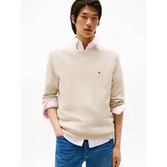 TOMMY HILFIGER - SWEATER ESSENTIAL STRUCTURE CREW NECK