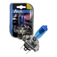 OEM - Foco Halógeno H4 Blue Vision 60W Blanco Cálido