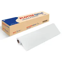 SCP - Rollo Papel Plotter Gallo 90g 36" x 45 mts