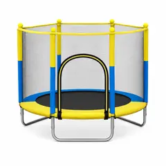 GENERICO - Trampolín Infantil con Malla de Seguridad – 140 cm