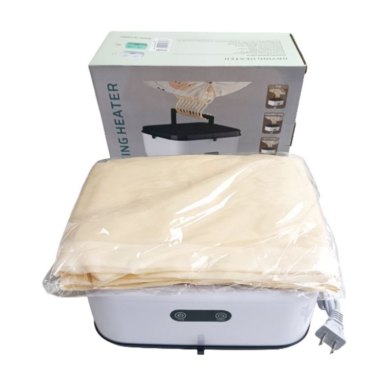 Secador de Ropa con Ropero Blanco