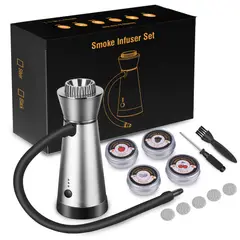 PUREPOWER - Humo portátil de ahumador de cocina Comida de humo Bebidas Alimentos Cóctel Fumador para parrilla