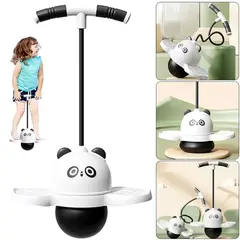 JOEM - Pelota Saltarina de Panda con Luces LED Unisex