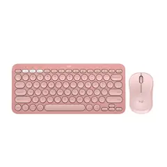 LOGITECH - Combo Bt Teclado K380s + Mouse M240 Rosado