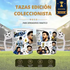 GENERICO - TAZA LIONEL MESSI - COPA MUNDIAL - REGALO POR EL DIA DEL PADRE