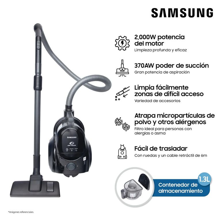Aspiradora de arrastre 2000W VCC4580V3KXZS