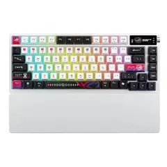 GRAVASTAR - Teclado Mecánico Inalámbrico ASUS ROG Azoth, RGB, OLED, Tri-Mode