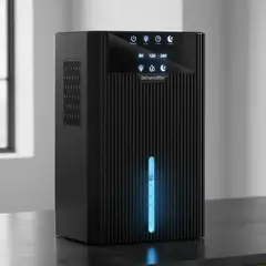 JPSYSTEMS - Deshumedecedor Deshumificador cubre 25 m² tanque 2.2L botones táctiles temporizador y modo sleep 28W