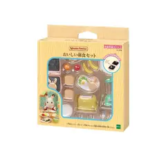 SYLVANIAN FAMILIES - Juguete Sylvanian Accesorios Set de Desayuno Original