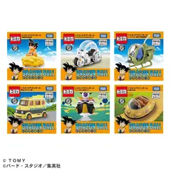 TOMY - Juguete Figura Set Carros Dragon Ball Tomica Original