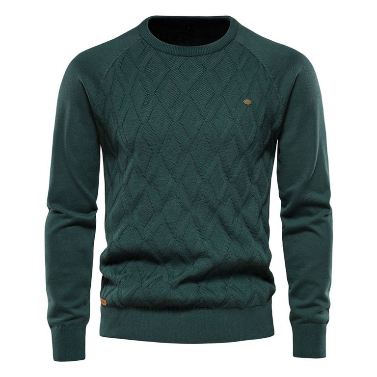 Polera Manga Larga Algodón Hombre
