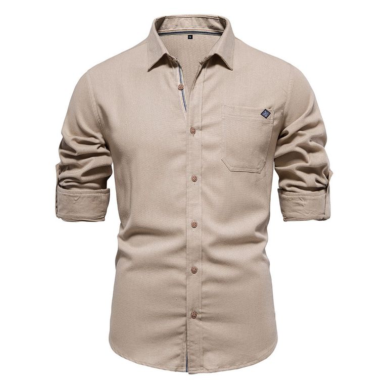 Camisa Manga Larga Hombre
