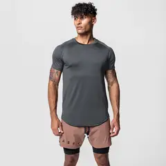 TIOZONEY - Polera Cuello Redondo Algodón Premium Hombre