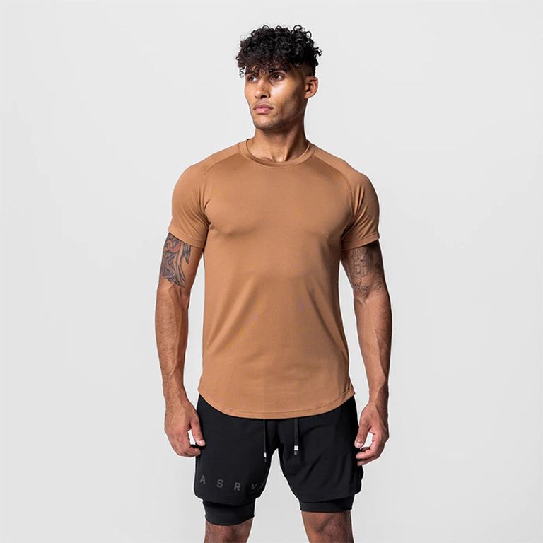 Polera Cuello Redondo Algodón Premium Hombre