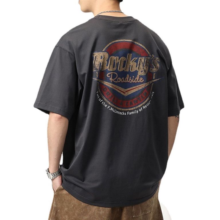 Polera Manga Corta Algodón Hombre