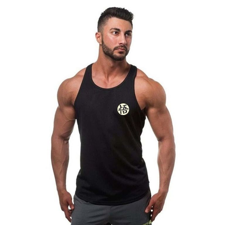 Polera sin mangas hombre