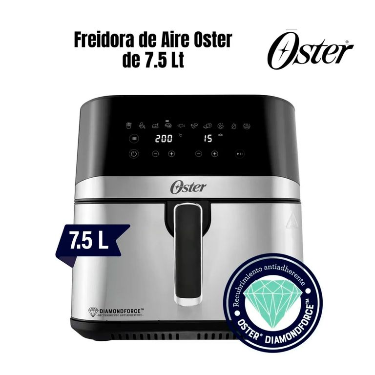 Freidora de Aire Digital 7.5 Litros CKSTAF75DSSDF