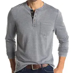 TIOZONEY - Polera Manga Larga Hombre