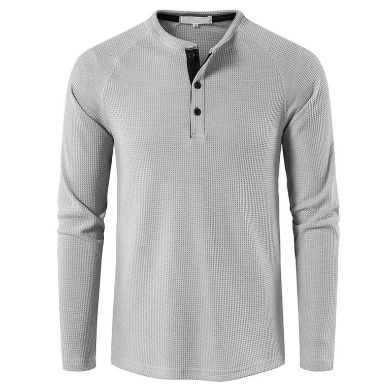 Polera Manga Larga Algodón Hombre