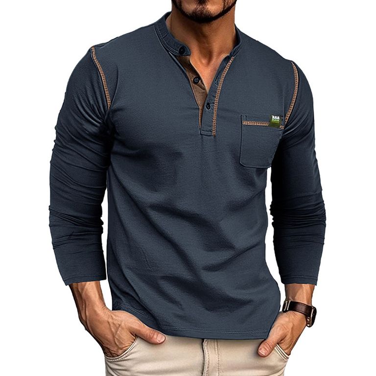 Polera Polo Básica Manga Larga
