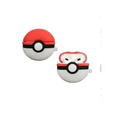 GENERICO - Funda protectora para AirPods de cuarta generacion con diseño de Pokébola de Pokémon.