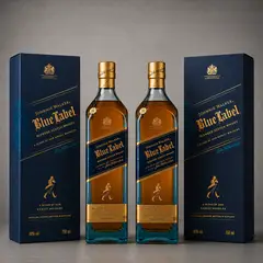 JOHNNIE WALKER - 2 UND - Whisky Blue Label 750ml con Caja