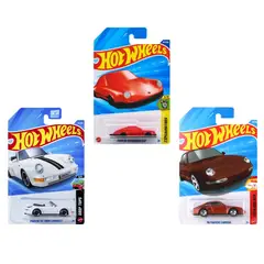 HOT WHEELS - Legend Pack 1 X3 - Porsche 911 Turbo - 96 Porsche - Carrera 911 Clip