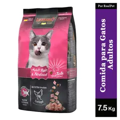 CAT FOOD LEONARDO - Comida para Gato Adulto Light y Esterilizado Leonardo 7.5 kg