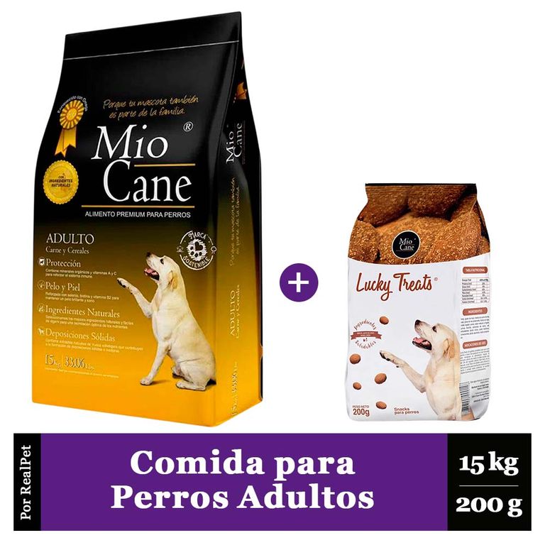 Comida para Perro Adulto Premium 15 kg + Snack
