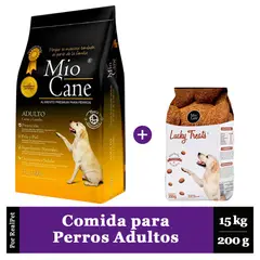 MIO CANE - Comida para Perro Adulto Premium 15 kg + Snack