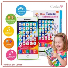 GENERICO - Celular Musical Interactivo Cycles Mi Primer ABC