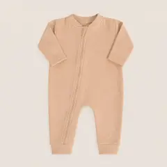 RIKURIY - Enterizo Jacquard Rikury Beige sin pies