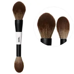 MAKEUP BY MARIO - Brocha para Polvo compacto doble punta F2