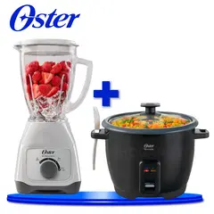 OSTER - Licuadora Kaliman 1.5 L + Olla Arrocera 1.8L