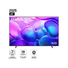 SAMSUNG - Televisor QLED 65 UHD 4K Smart TV Q6 QN65Q6FAAGXPE