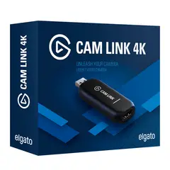 ELGATO - Capturadora Cam Link 4K HDMI a USB 3.0 Streaming Full HD 4K