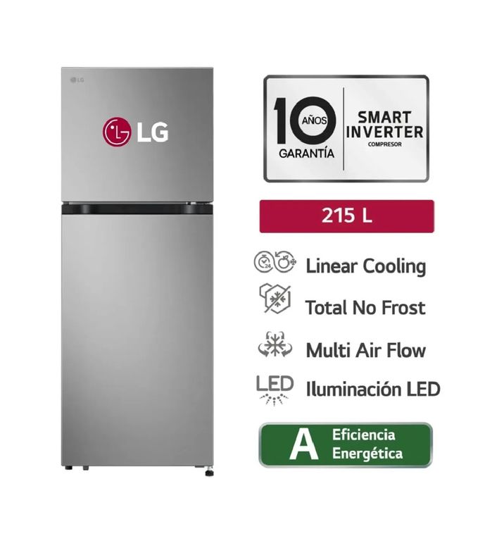 REFRIGERADORA 215L NO FROST VT22BPY - PLATEADO