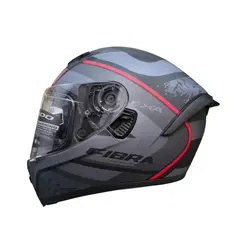 FIBRA - CASCO PÁRA MOTO INTEGRAL EXA - EDICIÓN ESPECIAL MATTERED