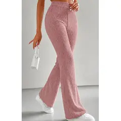 GENERICO - Flare pants CORDUROY afranelado